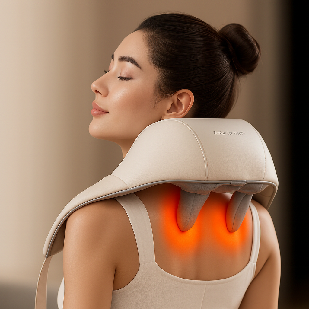WellnestCare™ Shoulder, Neck & Back Massager with Heat